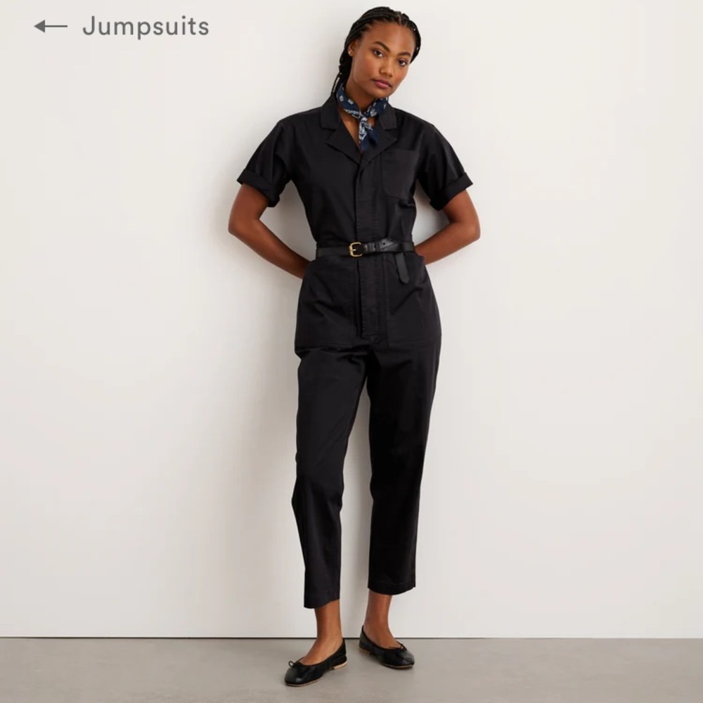 NWOT Alex Mill Standard Short Sleeve Jumpsuit